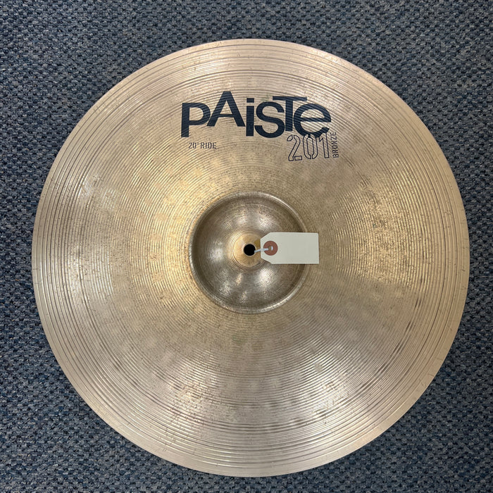 USED Paiste 201 Bronze 20" Ride Cymbal