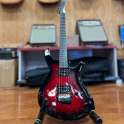 USED Parker Maxx Fly Radial PDF80, Flame Wine Red Burst-Dirt Cheep
