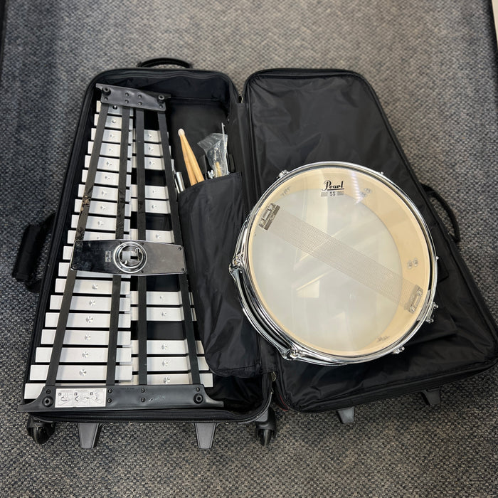 USED Pearl Bell & Snare Kit