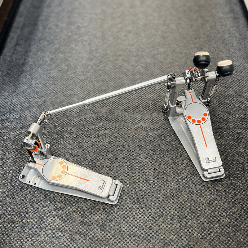 USED Pearl P932 Demonator Longboard Chain-Drive Double Bass Drum Pedal