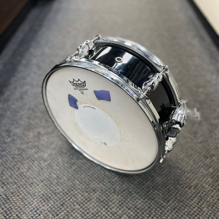 USED Pearl Rhythm Traveler 13x4 Snare Drum, Black