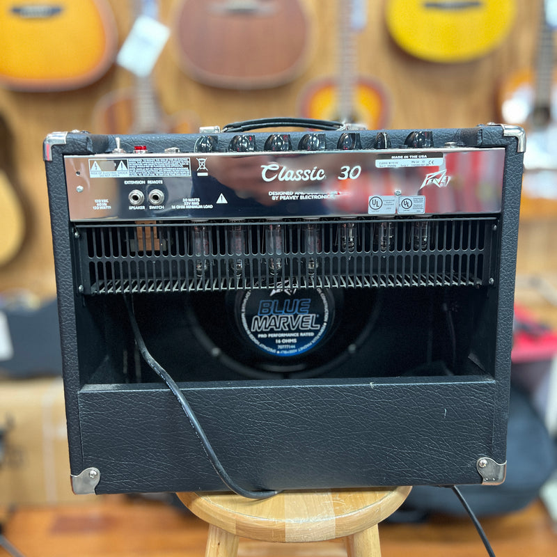 USED Peavey Classic 30 112 30W 1x12 Tube Tube Guitar Combo Amp w/ Original Cover