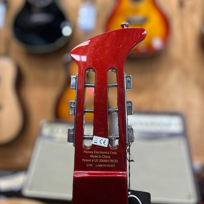 USED Peavey Powerslide Lap Steel Guitar Burgundy W/ Gig Bag