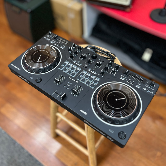 USED Pioneer DDJ-REV1 USB DJ Controller, Black