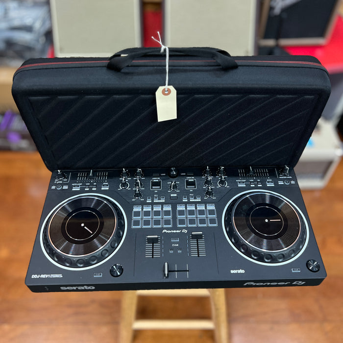 USED Pioneer DDJ-REV1 USB DJ Controller for Serato w/ LTGem Case