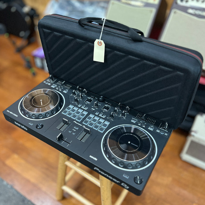 USED Pioneer DDJ-REV1 USB DJ Controller for Serato w/ LTGem Case