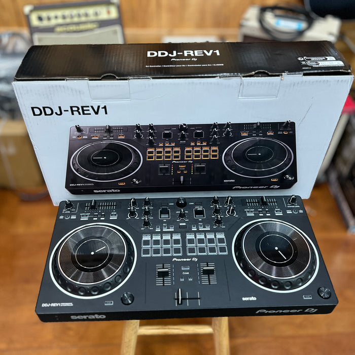 USED Pioneer DJ DDJ-REV1 Serato Performance DJ Controller, Black