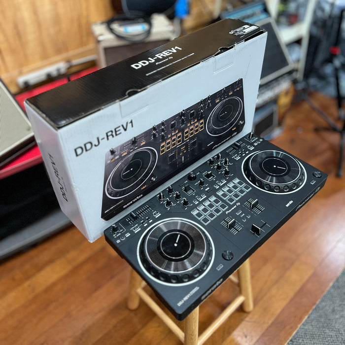 USED Pioneer DJ DDJ-REV1 Serato Performance DJ Controller, Black