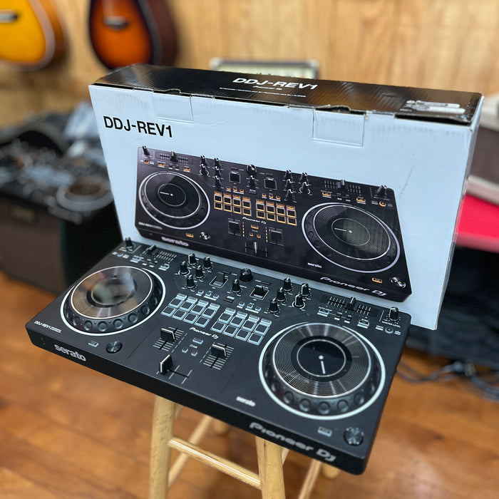USED Pioneer DJ DDJ-REV1 Serato Performance DJ Controller, Black