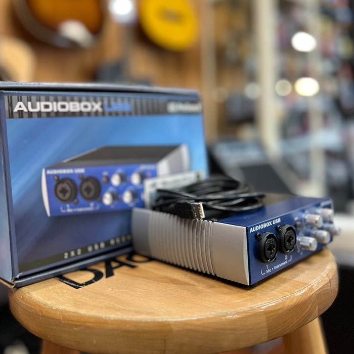 USED PreSonus AudioBox USB 2X2 Recording Interface