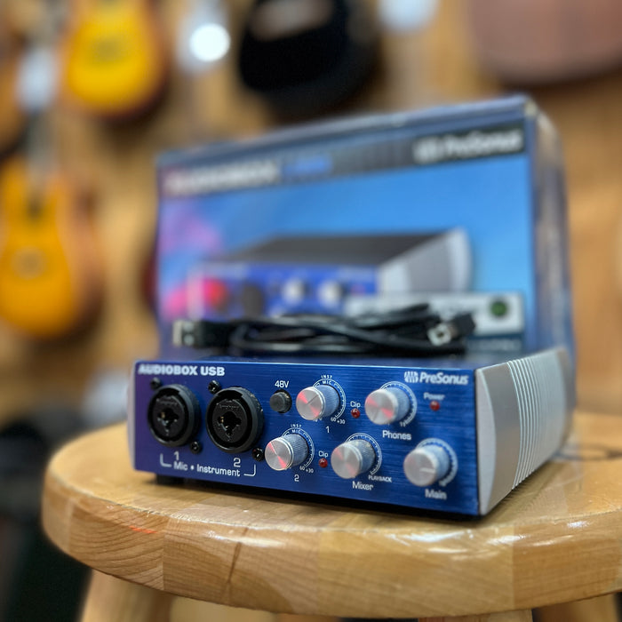 USED PreSonus AudioBox USB 2X2 Recording Interface
