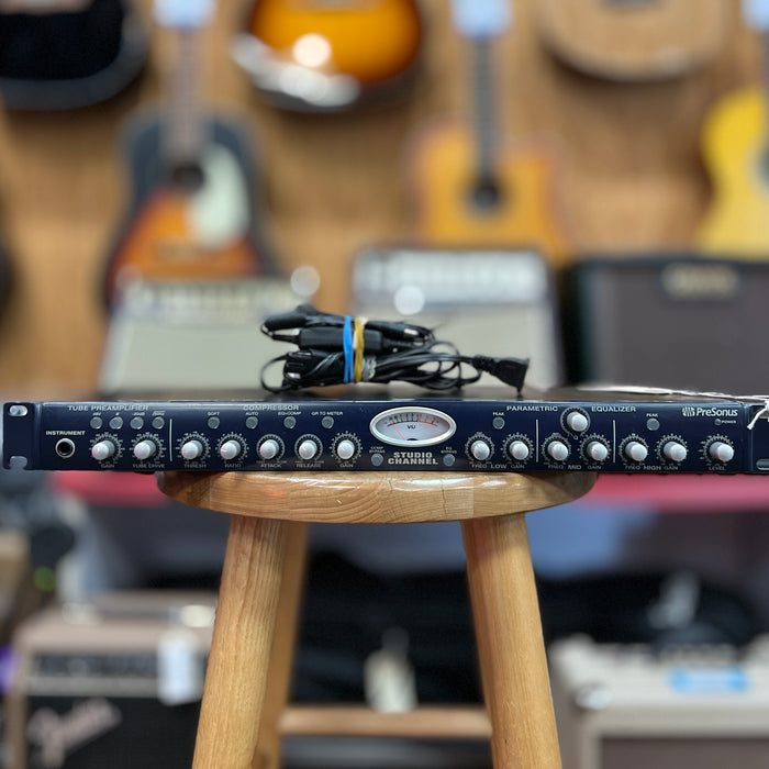 USED PreSonus Studio Channel Single Channel Tube Strip - Mic Preamp / Comp / EQ