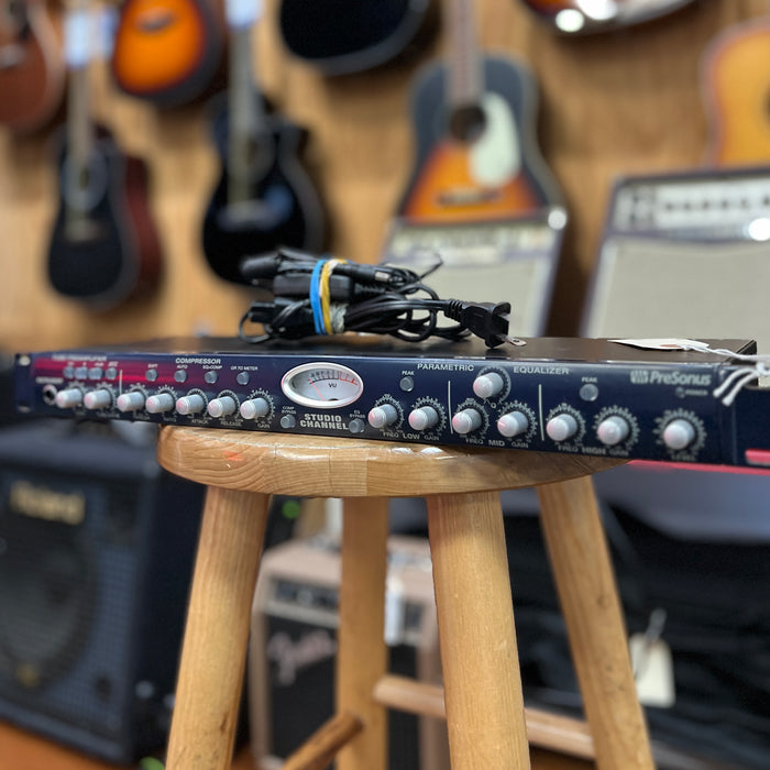 USED PreSonus Studio Channel Single Channel Tube Strip - Mic Preamp / Comp / EQ
