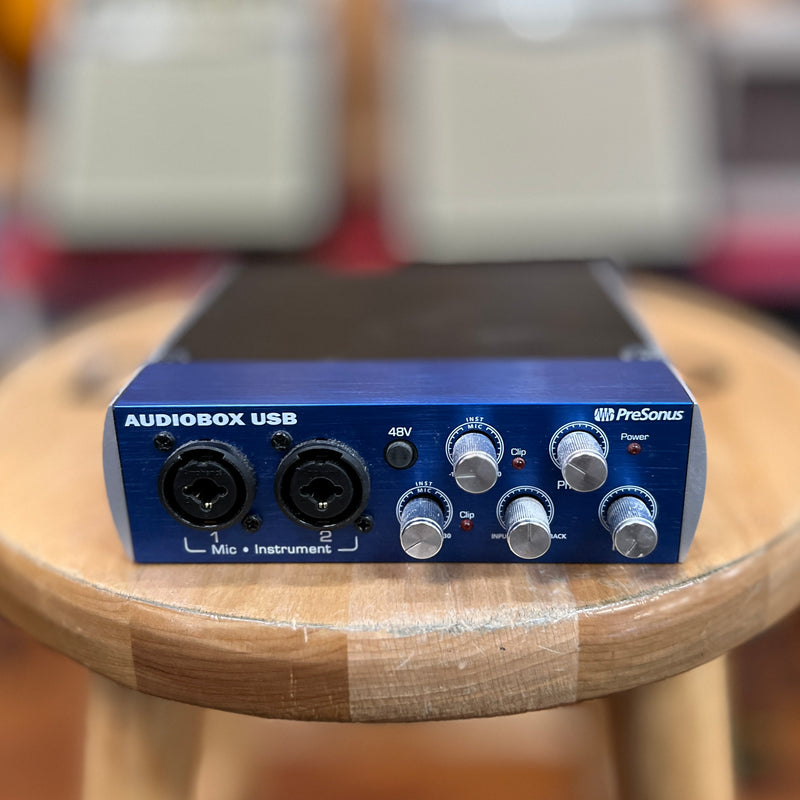 USED Presonus Audiobox USB Audio Interface, Blue