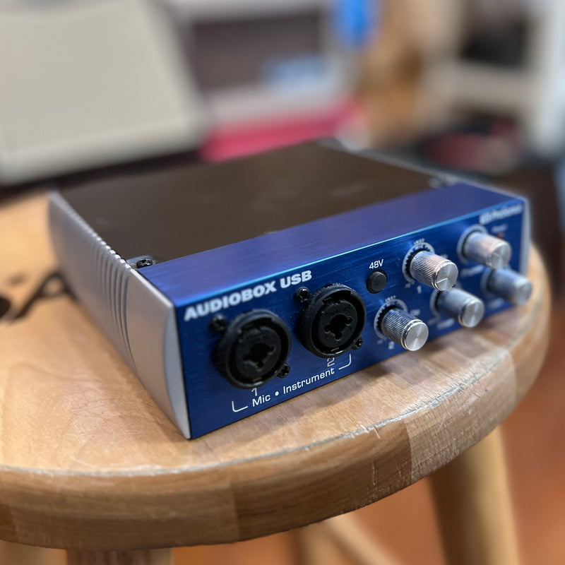 USED Presonus Audiobox USB Audio Interface, Blue
