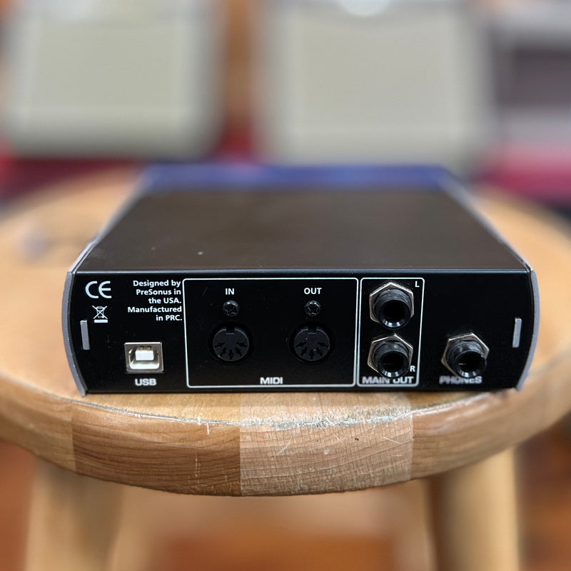 USED Presonus Audiobox USB Audio Interface, Blue