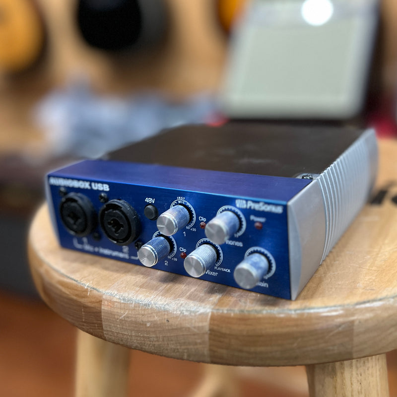 USED Presonus Audiobox USB Audio Interface, Blue