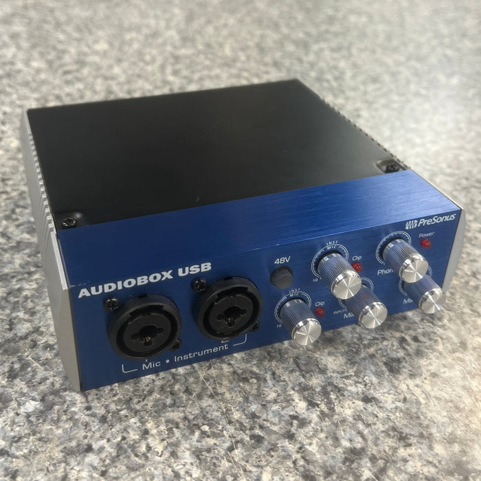 USED Presonus Audiobox USB Audio Interface (blue)