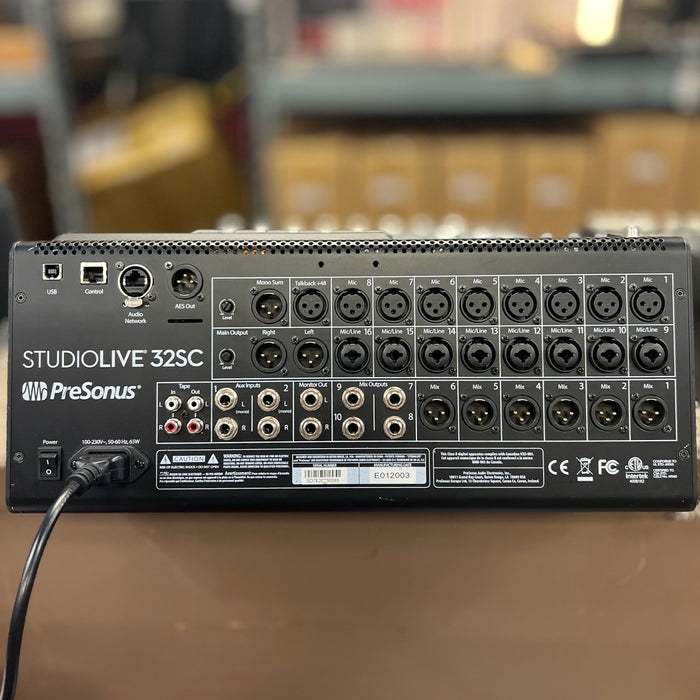 USED Presonus Studiolive 32SC Digital Mixer