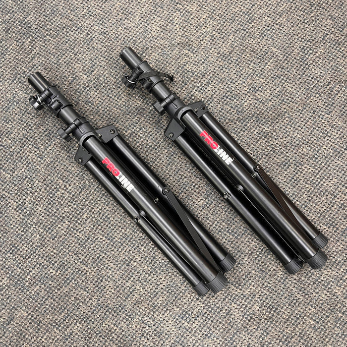 USED Proline SPS301 Lightweight Adjustable Speaker Stand With Carrying Bags (pair)