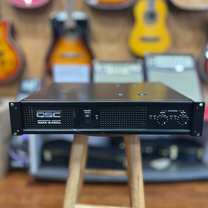 USED QSC Audio RMX 2450a Professional Power Amplifier 2400W 2-Channel