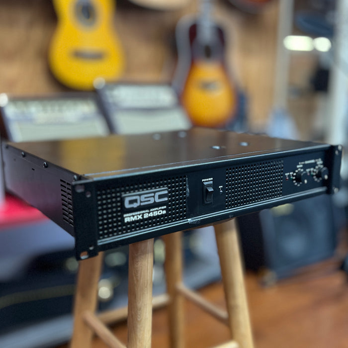 USED QSC Audio RMX 2450a Professional Power Amplifier 2400W 2-Channel