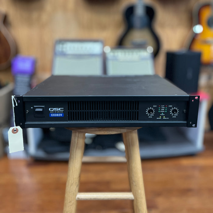USED QSC CX302V 70-Volt 250-Watt Installation Amplifier Rack-Mountable