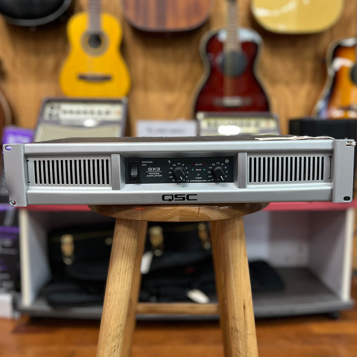 USED QSC GX3 300 Watt 8 Ohm Power Amplifier