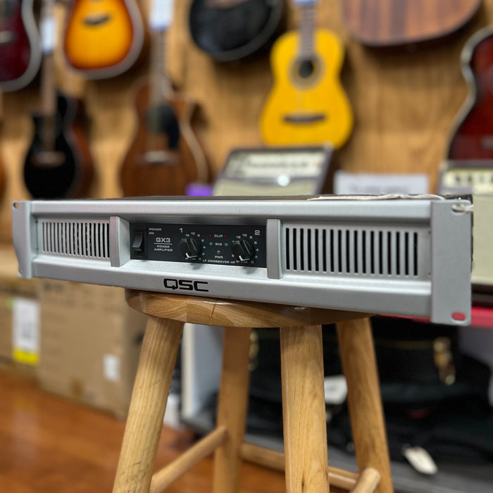 USED QSC GX3 300 Watt 8 Ohm Power Amplifier