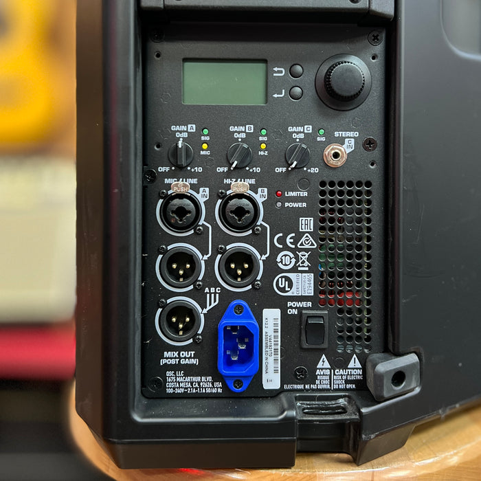USED QSC K12.2 Powered 12" 2-Way Loudspeaker System With Advanced DSP