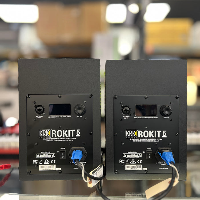 USED ROKIT 5 Gen 4 Studio Monitors (Pair)