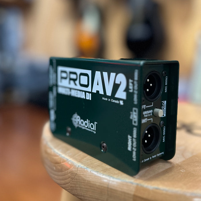 USED Radial ProAV2 2-channel Passive A/V Direct Box