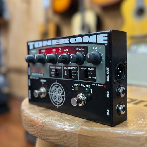 USED Radial Tonebone Bassbone Bass DI Preamp Equalizer Preamplifier V1 w/ PSU-Dirt Cheep