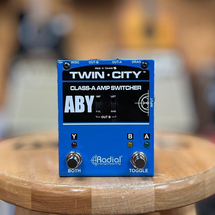USED Radial Twin-City ABY Amp Switcher Pedal