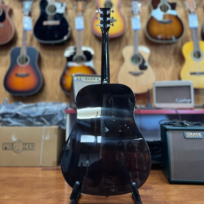 USED Rogue RG-624 Left-Handed Dreadnought Acoustic Guitar Natural