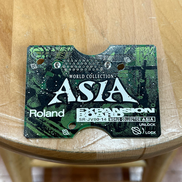 USED Roland SR-JV80-14 World Collection Asia Expansion From Japan