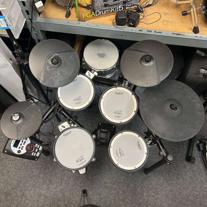USED Roland TD-11 Mesh Drum Kit w/ Lemon Ride Cymbal