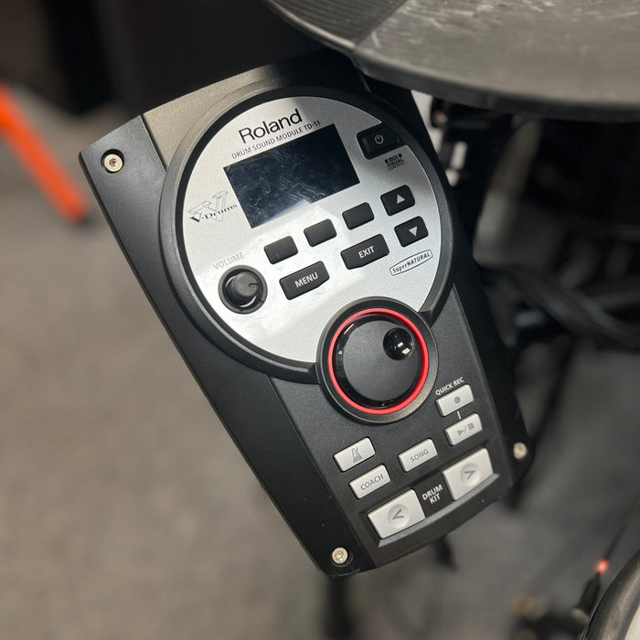 USED Roland TD-11 Mesh Drum Kit w/ Lemon Ride Cymbal