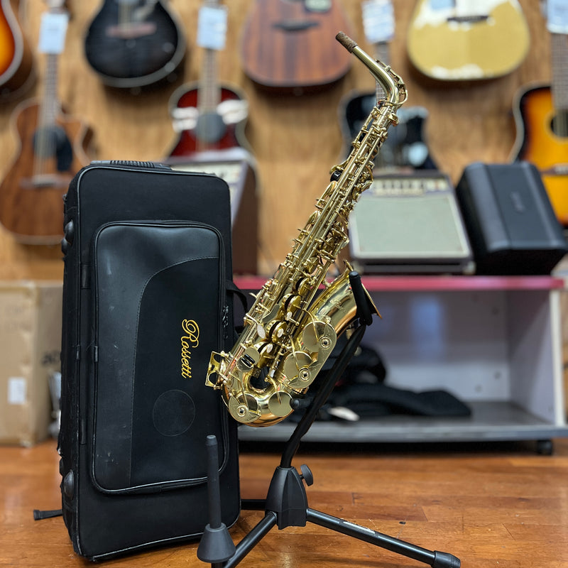 USED Rossetti Student Alto Saxophone Outfit #22018