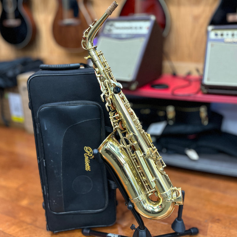 USED Rossetti Student Alto Saxophone Outfit #22018