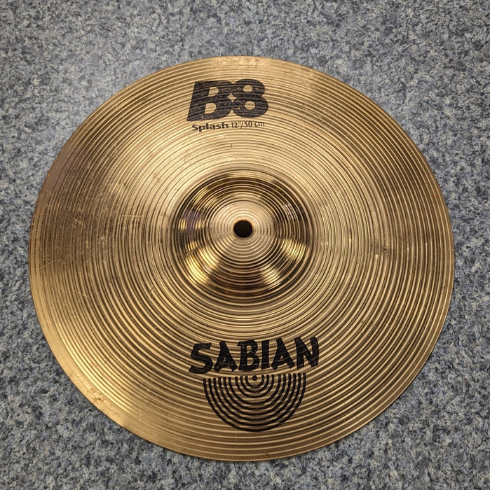USED SABIAN B8 Splash Cymbal, 12in