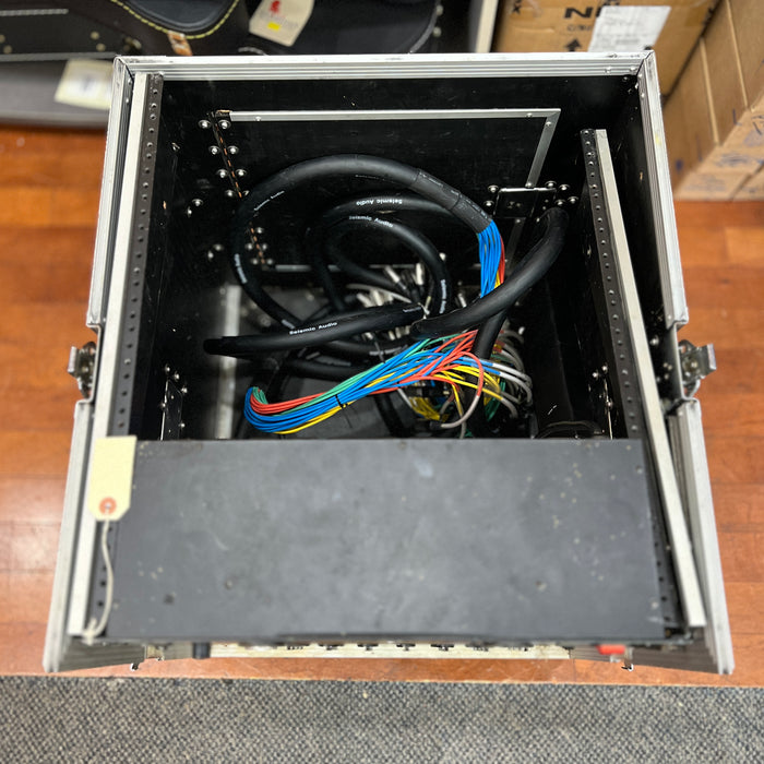 USED SARMSS-32x1515 - 32 Channel XLR TRS Combo Splitter Snake Cable - two 15' XLR trunks and ATA Case