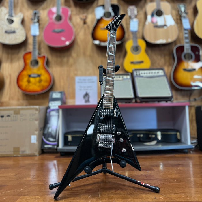 USED SKY V Style Electric Guitar, Black Gloss