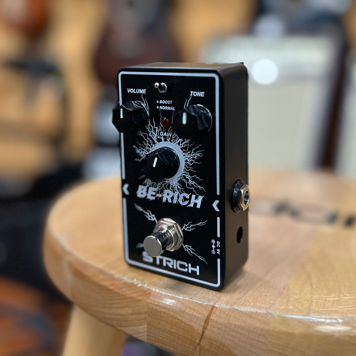 USED STRICH BE-RICH Tube Overdrive Distortion Pedal