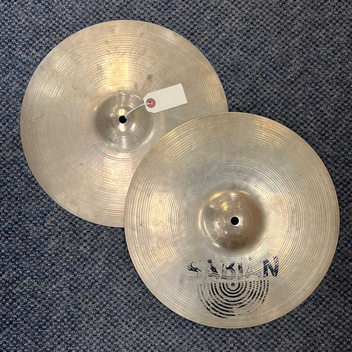 USED Sabian AA Fusion Hats 14" Hi Hat Cymbal PAIR