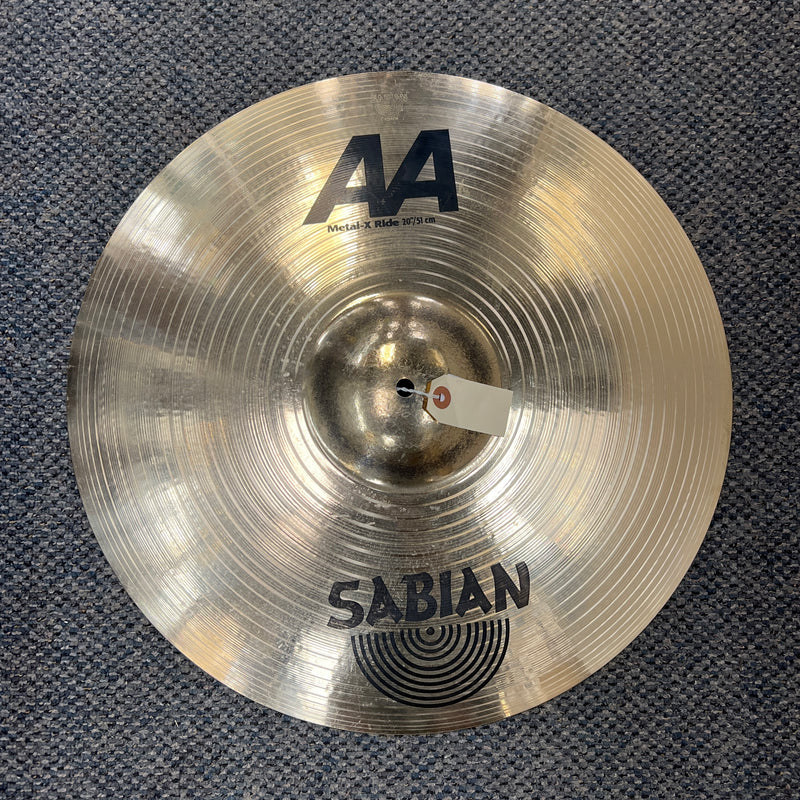 USED Sabian AA Metal-X 20" Ride Cymbal