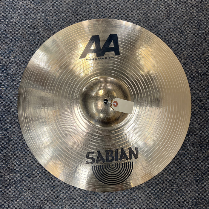 USED Sabian AA Metal-X 20" Ride Cymbal