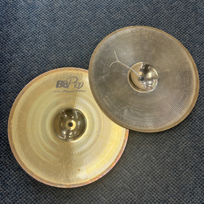 USED Sabian B8 Pro 14" Hi Hat Cymbals, PAIR