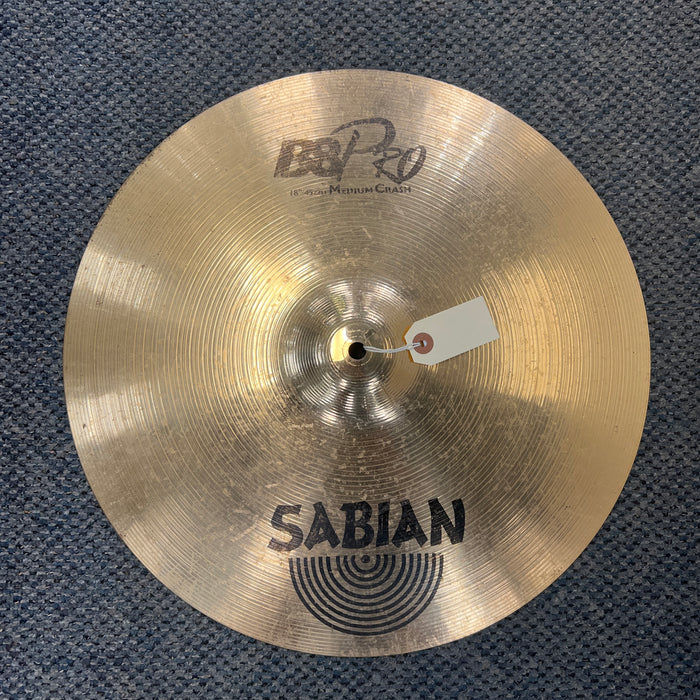 USED Sabian B8 Pro 18" Medium Crash Cymbal
