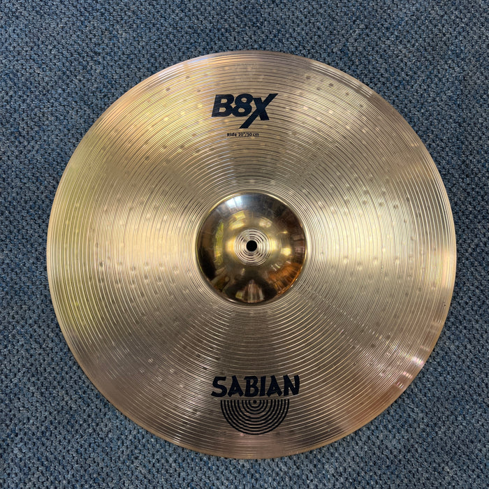 USED Sabian B8X 20" Ride Cymbal